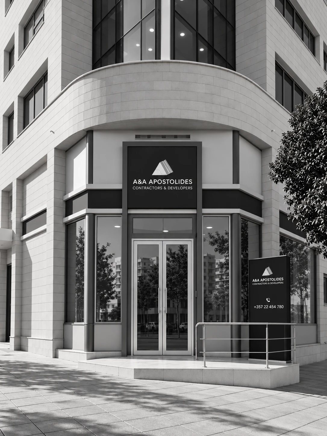 The A&A Apostolides office in Nicosia