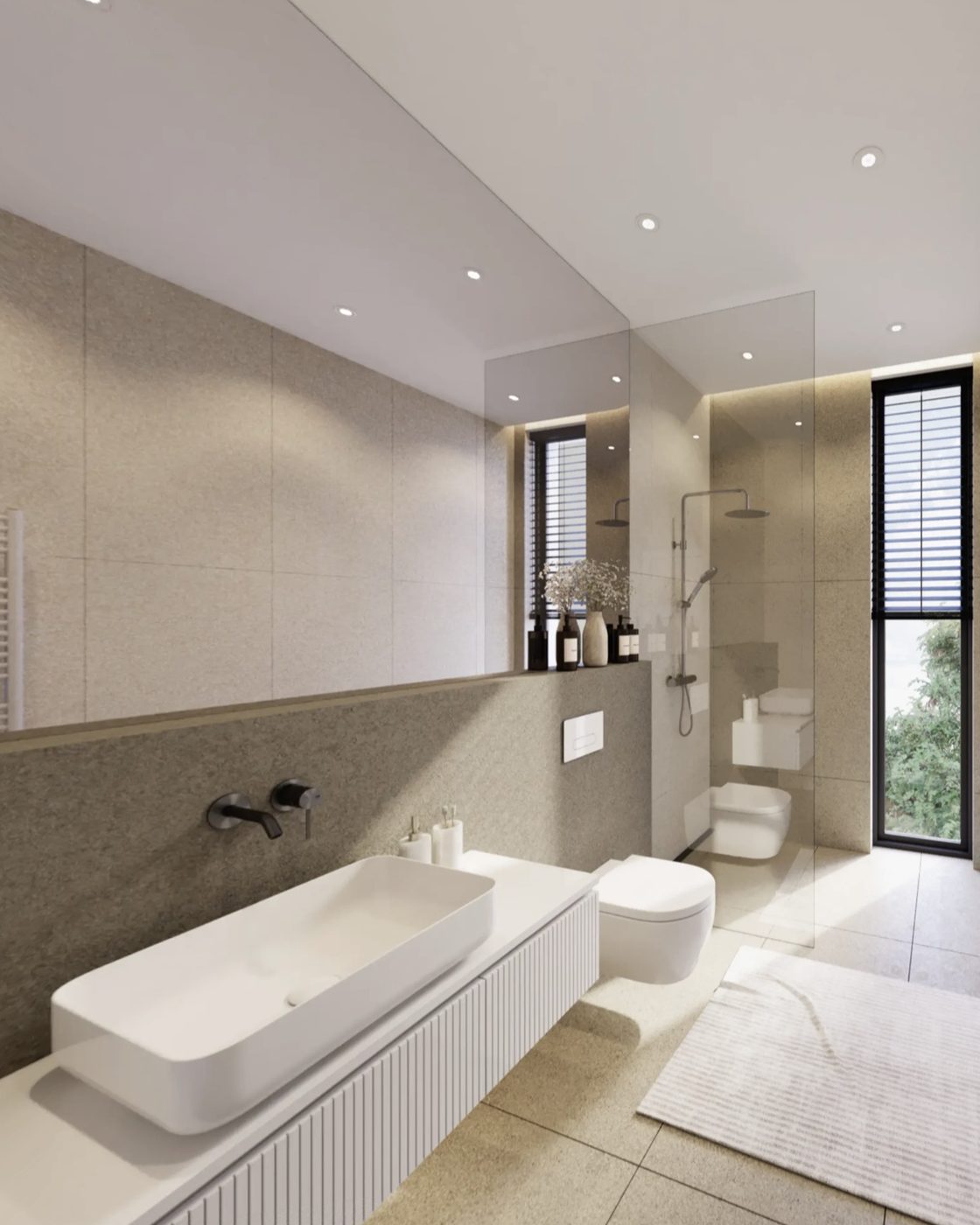 Second bathroom